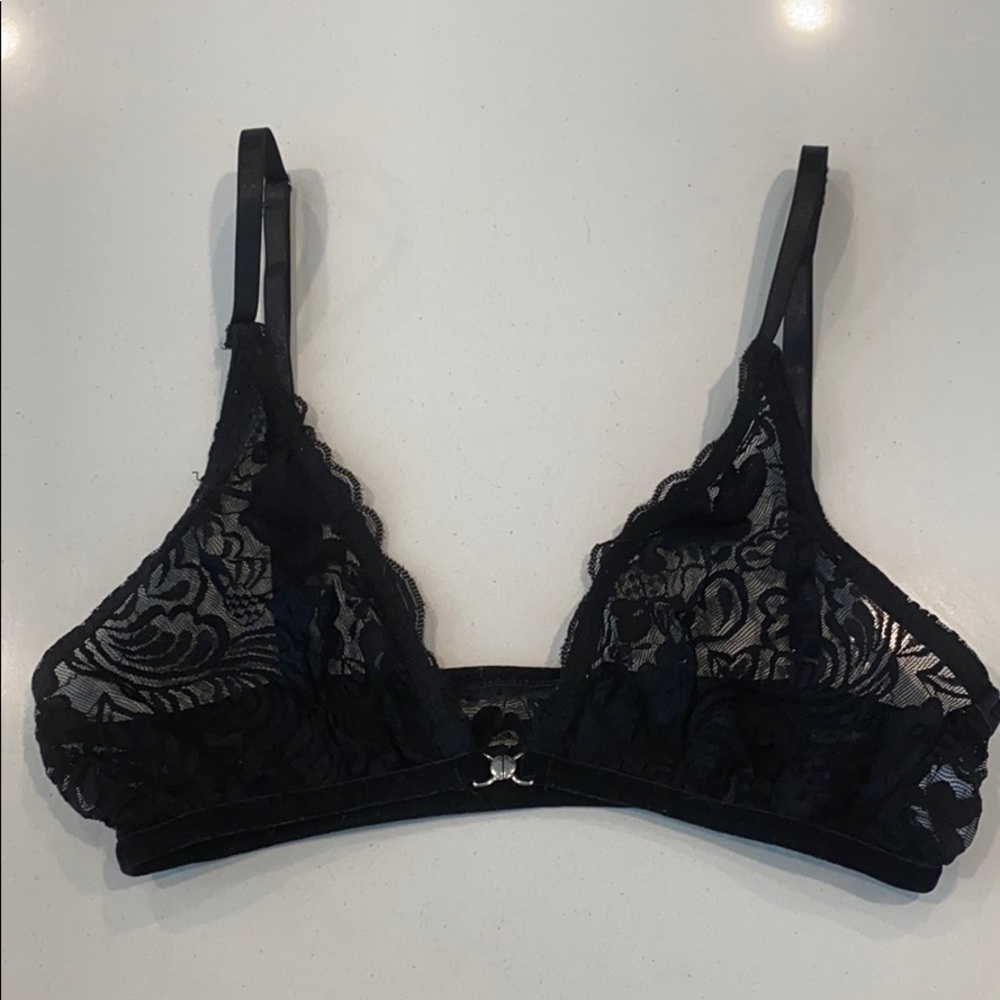 Daisy’s Girl Black Lace Bralette